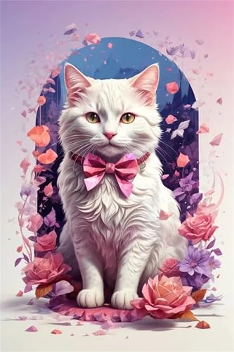 Puzzle Erwachsene 200 Teile,Katzenblume Puzzle Adults,Puzzles für Erwachsene Lernspiel Herausforderungsspielzeug für Gift Home Decor Frameless Puzzle Erwachsene 200 Teile,Katzenblume Puzzle Adults,Puzzles für Erwachsene Lernspiel Herausforderungsspielzeug für Gift Home Decor Frameless von Zuooyi