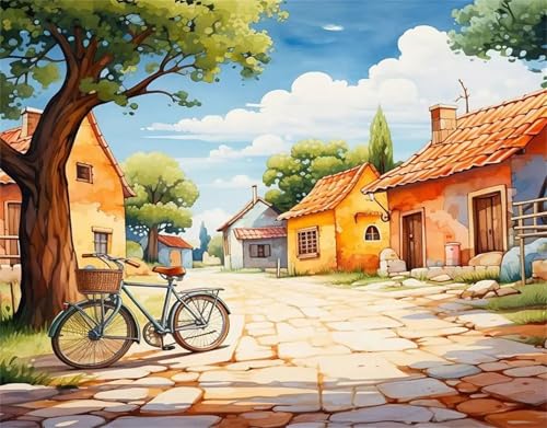 Puzzle Erwachsene 200 Teile,Landschaft auf dem Land Puzzle Adults,Puzzles für Erwachsene Lernspiel Herausforderungsspielzeug für Gift Home Decor Frameless von Zuooyi