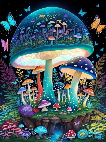 Puzzle Erwachsene 200 Teile,Pilze Puzzle Adults,Puzzles für Erwachsene Lernspiel Herausforderungsspielzeug für Gift Home Decor Frameless Puzzle Erwachsene 200 Teile,Pilze Puzzle Adults,Puzzles für Erwachsene Lernspiel Herausforderungsspielzeug für Gift Home Decor Frameless von Zuooyi