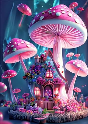 Puzzle Erwachsene 200 Teile,Pilzhaus Puzzle Adults,Puzzles für Erwachsene Lernspiel Herausforderungsspielzeug für Gift Home Decor Framed Puzzle Erwachsene 200 Teile,Pilzhaus Puzzle Adults,Puzzles für Erwachsene Lernspiel Herausforderungsspielzeug für Gift Home Decor Framed von Zuooyi