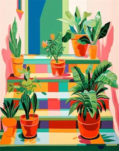 Puzzle Erwachsene 200 Teile,Treppenpflanzen Puzzle Adults,Puzzles für Erwachsene Lernspiel Herausforderungsspielzeug für Gift Home Decor Frameless Puzzle Erwachsene 200 Teile,Treppenpflanzen Puzzle Adults,Puzzles für Erwachsene Lernspiel Herausforderungsspielzeug für Gift Home Decor Frameless von Zuooyi