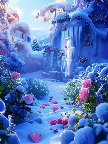 Puzzle Erwachsene 300 Teile,Eispalast Puzzle Adults,Puzzles für Erwachsene Lernspiel Herausforderungsspielzeug für Gift Home Decor Frameless Puzzle Erwachsene 300 Teile,Eispalast Puzzle Adults,Puzzles für Erwachsene Lernspiel Herausforderungsspielzeug für Gift Home Decor Frameless von Zuooyi