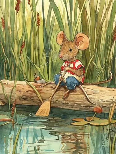 Puzzle Erwachsene 300 Teile,Feldmaus Puzzle Adults,Puzzles für Erwachsene Lernspiel Herausforderungsspielzeug für Gift Home Decor Frameless von Zuooyi