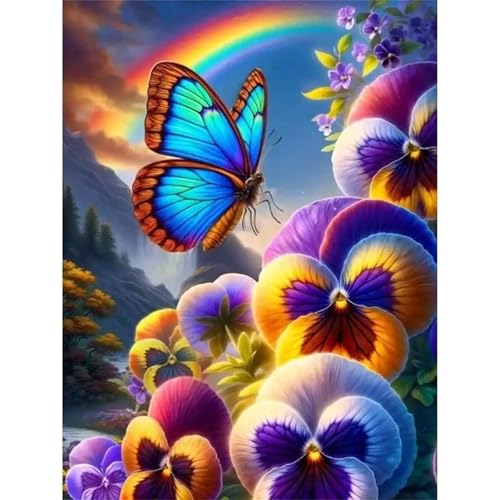 Puzzle Erwachsene 300 Teile,Phalaenopsis Regenbogen Puzzle Adults,Puzzles für Erwachsene Lernspiel Herausforderungsspielzeug für Gift Home Decor Frameless von Zuooyi