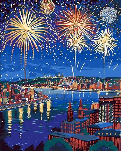 Puzzle Erwachsene 300 Teile,Stadtlandschaft Puzzle Adults,Puzzles für Erwachsene Lernspiel Herausforderungsspielzeug für Gift Home Decor Frameless von Zuooyi