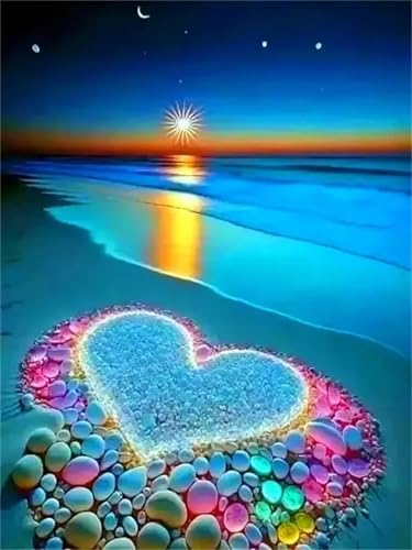 Puzzle Erwachsene 300 Teile,Strandliebesstein Puzzle Adults,Puzzles für Erwachsene Lernspiel Herausforderungsspielzeug für Gift Home Decor Framed Puzzle Erwachsene 300 Teile,Strandliebesstein Puzzle Adults,Puzzles für Erwachsene Lernspiel Herausforderungsspielzeug für Gift Home Decor Framed von Zuooyi
