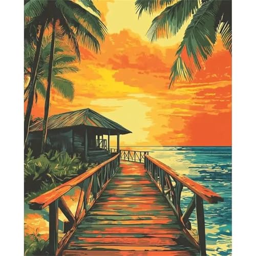 Puzzle Erwachsene 300 Teile,Trail Cabin Sea Puzzle Adults,Puzzles für Erwachsene Lernspiel Herausforderungsspielzeug für Gift Home Decor Framed von Zuooyi