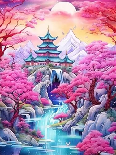Puzzle Erwachsene 500 Teile,Bergbaumpalast Puzzle Adults,Puzzles für Erwachsene Lernspiel Herausforderungsspielzeug für Gift Home Decor Framed Puzzle Erwachsene 500 Teile,Bergbaumpalast Puzzle Adults,Puzzles für Erwachsene Lernspiel Herausforderungsspielzeug für Gift Home Decor Framed von Zuooyi