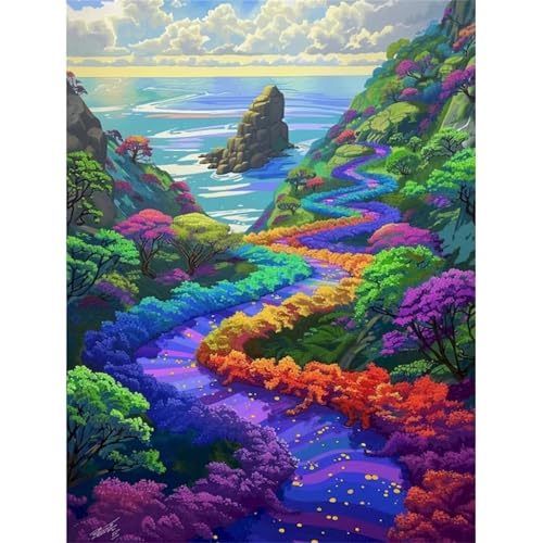 Puzzle Erwachsene 500 Teile,Blick auf den Küstenpfad Puzzle Adults,Puzzles für Erwachsene Lernspiel Herausforderungsspielzeug für Gift Home Decor Framed Puzzle Erwachsene 500 Teile,Blick auf den Küstenpfad Puzzle Adults,Puzzles für Erwachsene Lernspiel Herausforderungsspielzeug für Gift Home Decor Framed von Zuooyi