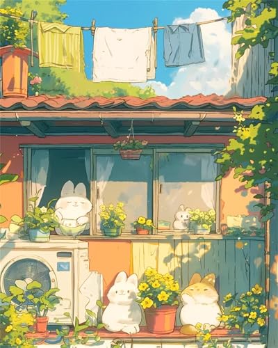 Puzzle Erwachsene 500 Teile,Kaninchendach Puzzle Adults,Puzzles für Erwachsene Lernspiel Herausforderungsspielzeug für Gift Home Decor Frameless Puzzle Erwachsene 500 Teile,Kaninchendach Puzzle Adults,Puzzles für Erwachsene Lernspiel Herausforderungsspielzeug für Gift Home Decor Frameless von Zuooyi
