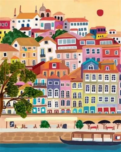 Puzzle Erwachsene 500 Teile,Red Sun Wohnungsbau Puzzle Adults,Puzzles für Erwachsene Lernspiel Herausforderungsspielzeug für Gift Home Decor Frameless Puzzle Erwachsene 500 Teile,Red Sun Wohnungsbau Puzzle Adults,Puzzles für Erwachsene Lernspiel Herausforderungsspielzeug für Gift Home Decor Frameless von Zuooyi