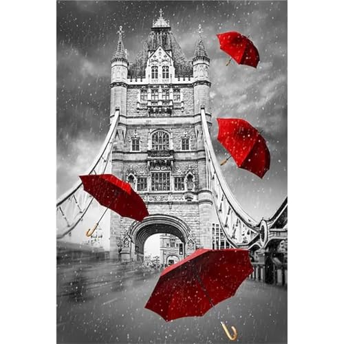 Puzzle Erwachsene 500 Teile,Regenschirm Regen Architektur Puzzle Adults,Puzzles für Erwachsene Lernspiel Herausforderungsspielzeug für Gift Home Decor Frameless Puzzle Erwachsene 500 Teile,Regenschirm Regen Architektur Puzzle Adults,Puzzles für Erwachsene Lernspiel Herausforderungsspielzeug für Gift Home Decor Frameless von Zuooyi
