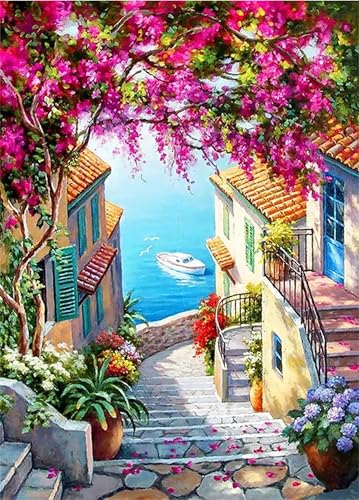 Puzzle Erwachsene 500 Teile,Uferweg Puzzle Adults,Puzzles für Erwachsene Lernspiel Herausforderungsspielzeug für Gift Home Decor Framed Puzzle Erwachsene 500 Teile,Uferweg Puzzle Adults,Puzzles für Erwachsene Lernspiel Herausforderungsspielzeug für Gift Home Decor Framed von Zuooyi