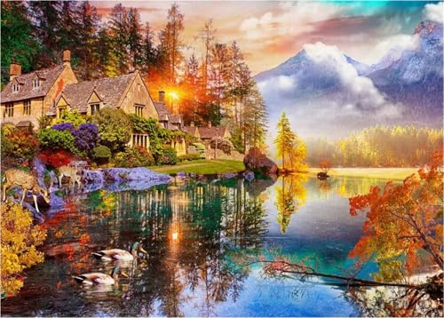 Puzzle Erwachsene 700 Teile,Entenbaumhaus Puzzle Adults,Puzzles für Erwachsene Lernspiel Herausforderungsspielzeug für Gift Home Decor Frameless Puzzle Erwachsene 700 Teile,Entenbaumhaus Puzzle Adults,Puzzles für Erwachsene Lernspiel Herausforderungsspielzeug für Gift Home Decor Frameless von Zuooyi
