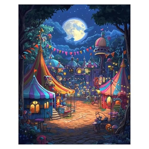 Puzzle Erwachsene 700 Teile,Zirkus Puzzle Adults,Puzzles für Erwachsene Lernspiel Herausforderungsspielzeug für Gift Home Decor Framed Puzzle Erwachsene 700 Teile,Zirkus Puzzle Adults,Puzzles für Erwachsene Lernspiel Herausforderungsspielzeug für Gift Home Decor Framed von Zuooyi