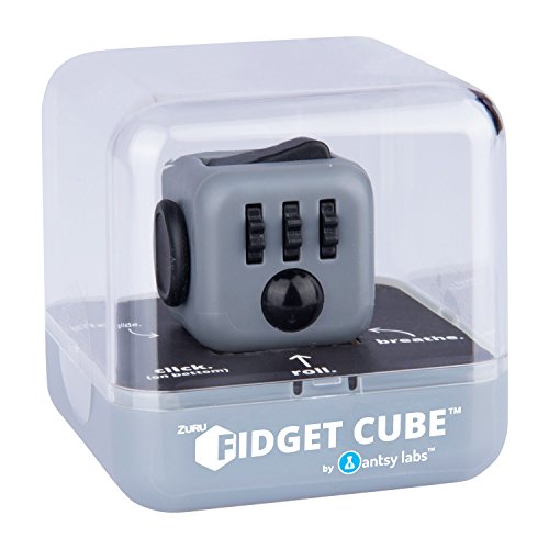 Fidget Cube 34552 - Original Cube von Antsy Labs, Spielzeug, Graphite von Zuru/antsy labs