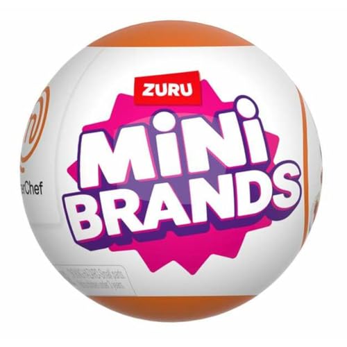 zuru Überraschungskugel MasterChef Mini, Crea, Mini-Rezepte, 9,5 x 9,5 x 9,5 cm, Verschiedene Modelle zuru Überraschungskugel MasterChef Mini, Crea, Mini-Rezepte, 9,5 x 9,5 x 9,5 cm, Verschiedene Modelle von zuru