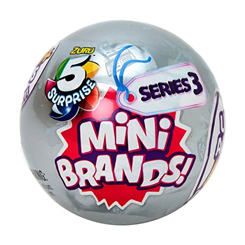 5 Surprise Mini Brands Mystery Capsule Echtes Miniatur-Sammlerstück, 1 Stück 5 Surprise Mini Brands Mystery Capsule Echtes Miniatur-Sammlerstück, 1 Stück von Zuru