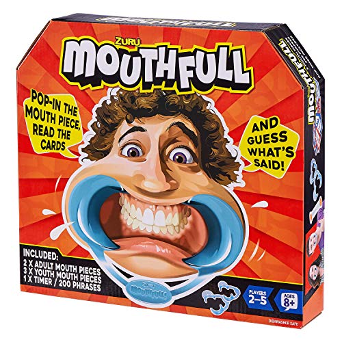 Zuru 28162 mouthfull Familie Party Spiel mit Mundstücke von Zuru