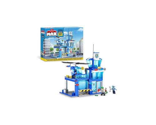 Zuru Max Adventure Polizeiwachen-Set, 321 Teile von Zuru