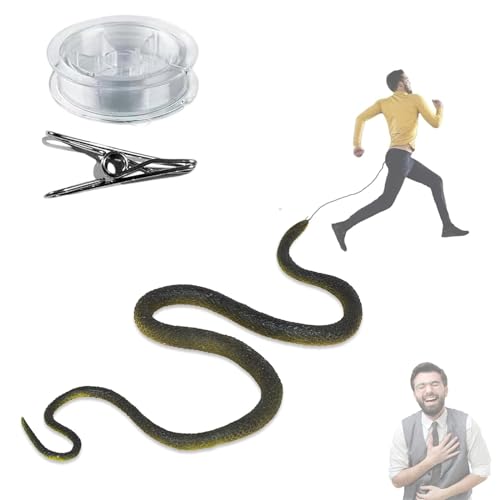 Zuzer Schlange Spielzeug 110cm Realistische Gummischlangen Scherzartikel Gefälschte Schlange Streich Spielzeug mit Schnur und Clip,Schlangen die den Menschen Folgen Zuzer Schlange Spielzeug 110cm Realistische Gummischlangen Scherzartikel Gefälschte Schlange Streich Spielzeug mit Schnur und Clip,Schlangen die den Menschen Folgen von Zuzer