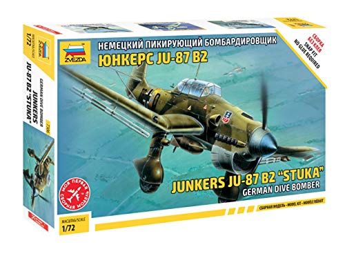 Zvezda 500787306-1:72 Junkers JU-87 B-2 Stuka von Zvezda