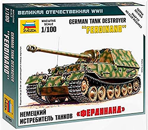 German Sd.Kfz.184 Tank Destroyer Ferdinand German Sd.Kfz.184 Tank Destroyer Ferdinand von Zvezda