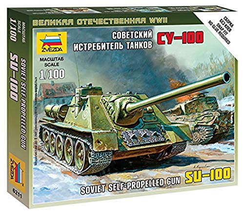 Zvezda 1/100 SU-100 von Zvezda