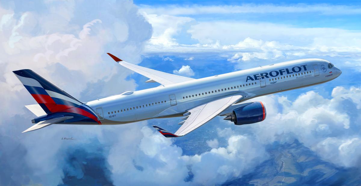 Airbus A350-900 Airbus A350-900 von Zvezda