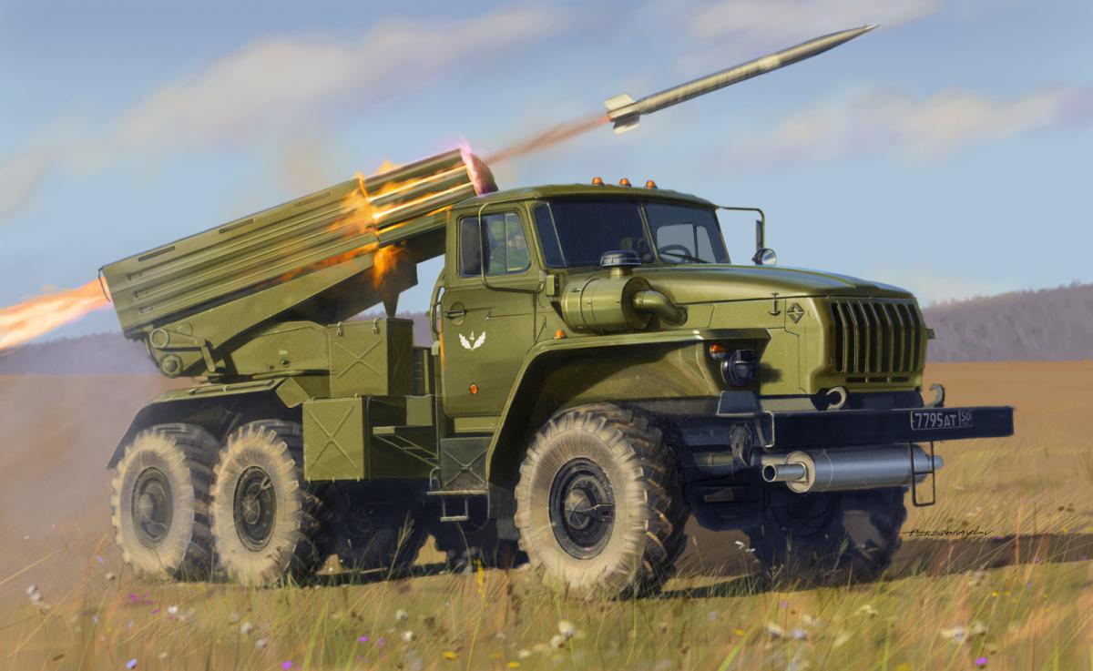 BM-21 Grad Rocket Launcher BM-21 Grad Rocket Launcher von Zvezda