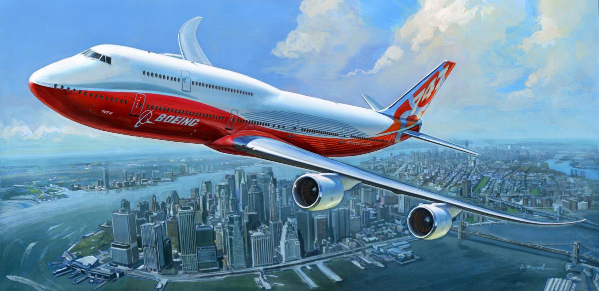 Boeing 747-8 Boeing 747-8 von Zvezda