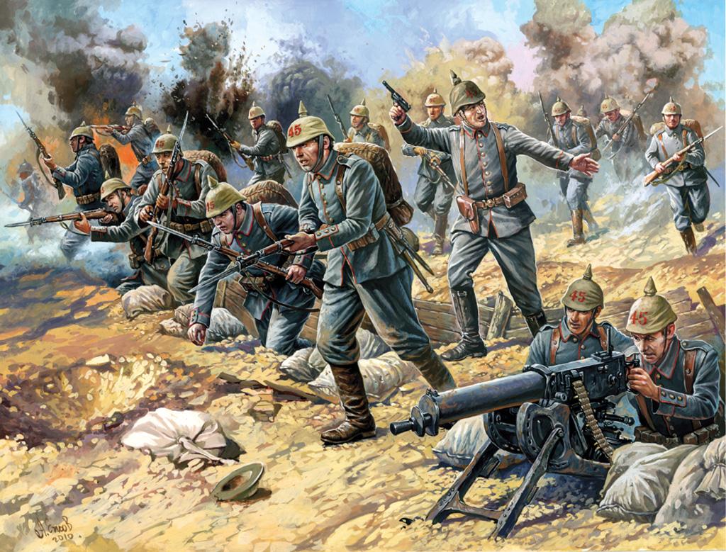 Deutsche Infanterie WWI Deutsche Infanterie WWI von Zvezda