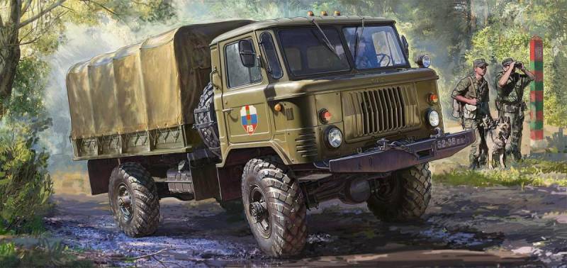 GAZ 66 von Zvezda