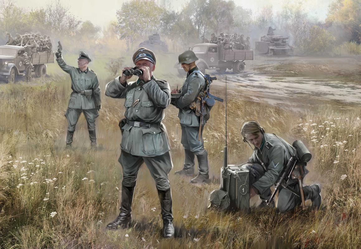 German HQ WWII German HQ WWII von Zvezda