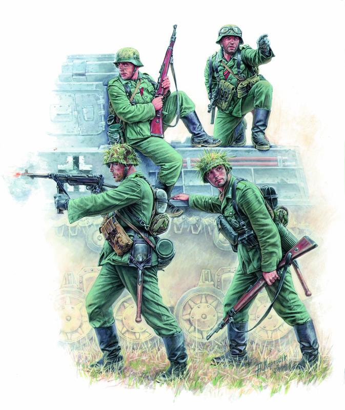 German Panzergrenadiers German Panzergrenadiers von Zvezda