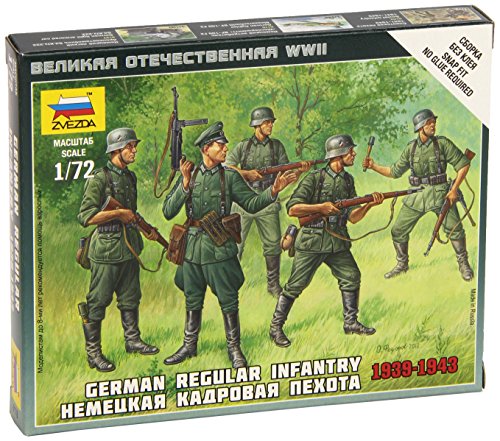 Zvezda – Z6178 – Modellbau – Figur – Deutsche Infanterie 1939 – 43 Zvezda – Z6178 – Modellbau – Figur – Deutsche Infanterie 1939 – 43 von Zvezda