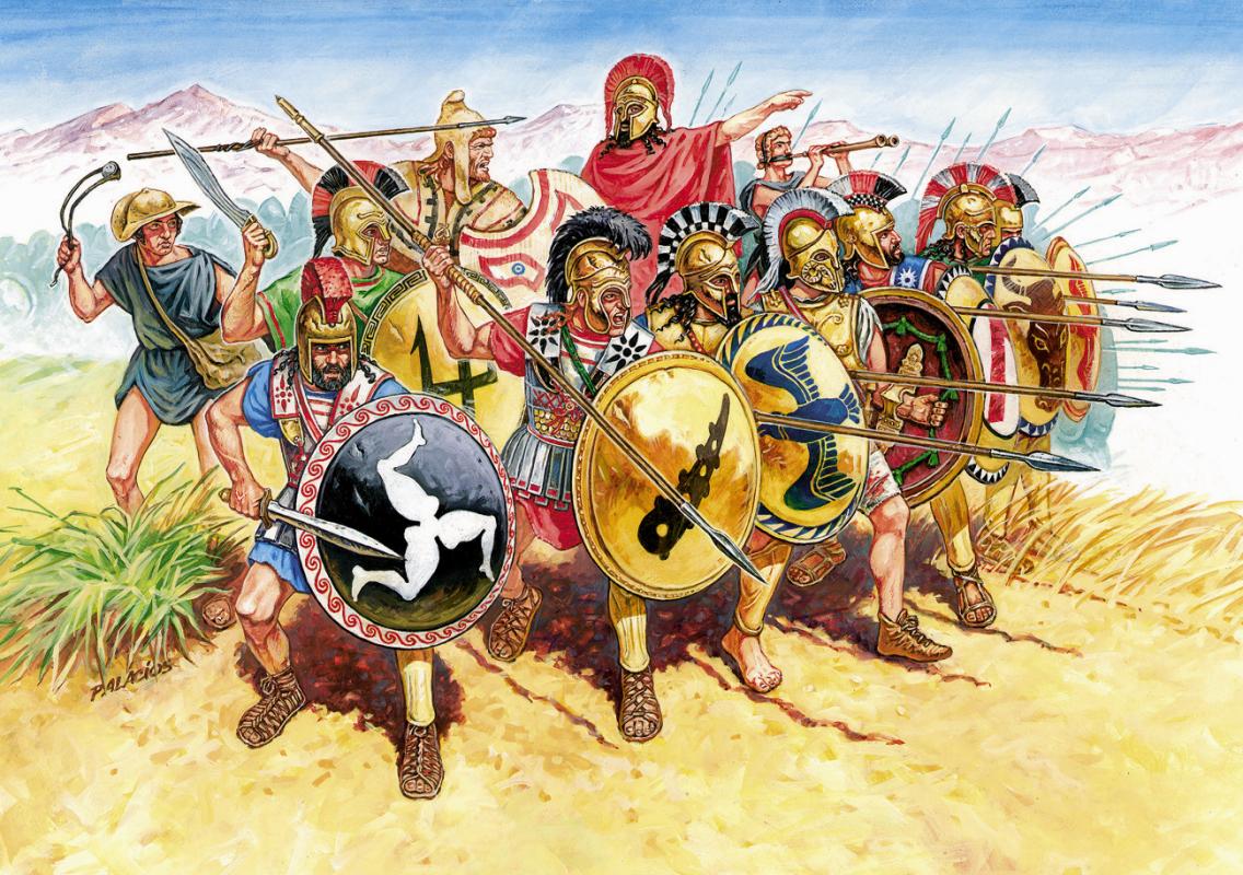 Griechische Infanterie V-IV B.C - Figuren-Set - 45 Figuren Griechische Infanterie V-IV B.C - Figuren-Set - 45 Figuren von Zvezda