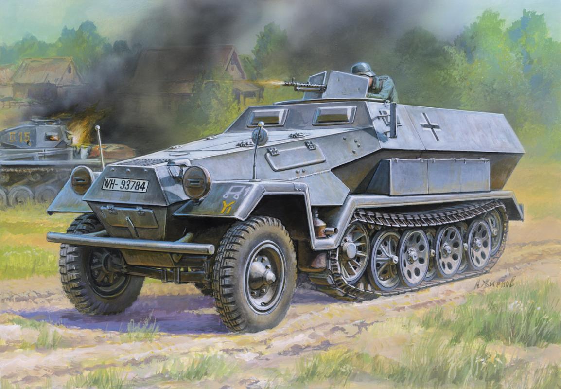 Hanomag SdKfz-251/1 Ausf.B Hanomag SdKfz-251/1 Ausf.B von Zvezda