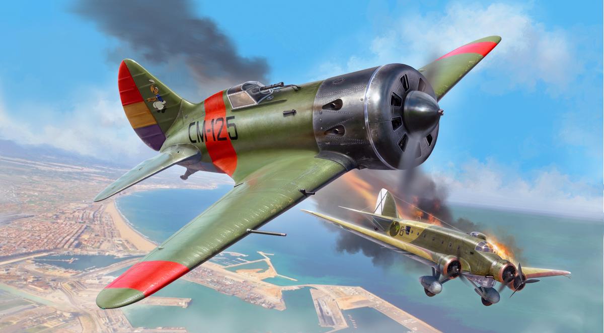 I-16 Polikarpov Type 5 I-16 Polikarpov Type 5 von Zvezda