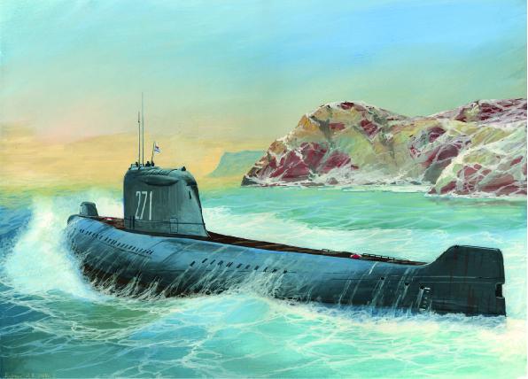 K-19 Sov.Atom U-Boot K-19 Sov.Atom U-Boot von Zvezda