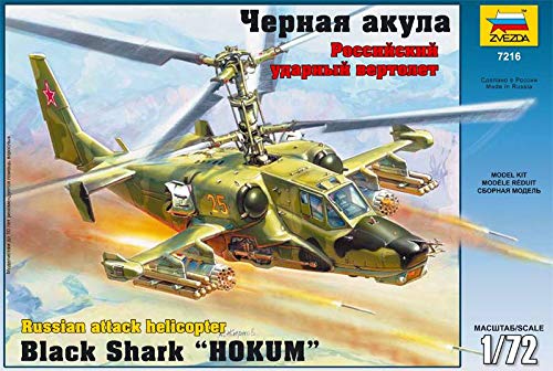 KAMOV KA-50 KIT 1:72 - Zvezda - Kit Helikopter - Bausatz KAMOV KA-50 KIT 1:72 - Zvezda - Kit Helikopter - Bausatz von Zvezda