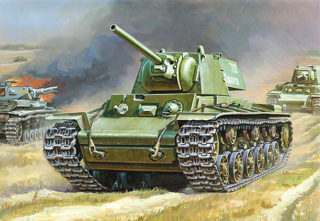KV-1/w F-32 Gun KV-1/w F-32 Gun von Zvezda