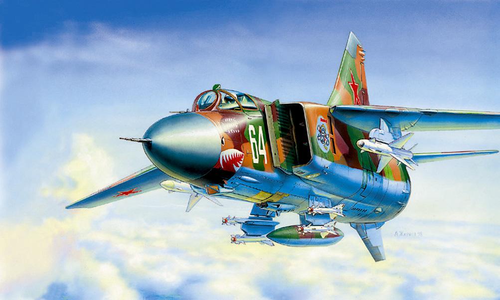 MIG-23 MLD Soviet Fighter MIG-23 MLD Soviet Fighter von Zvezda