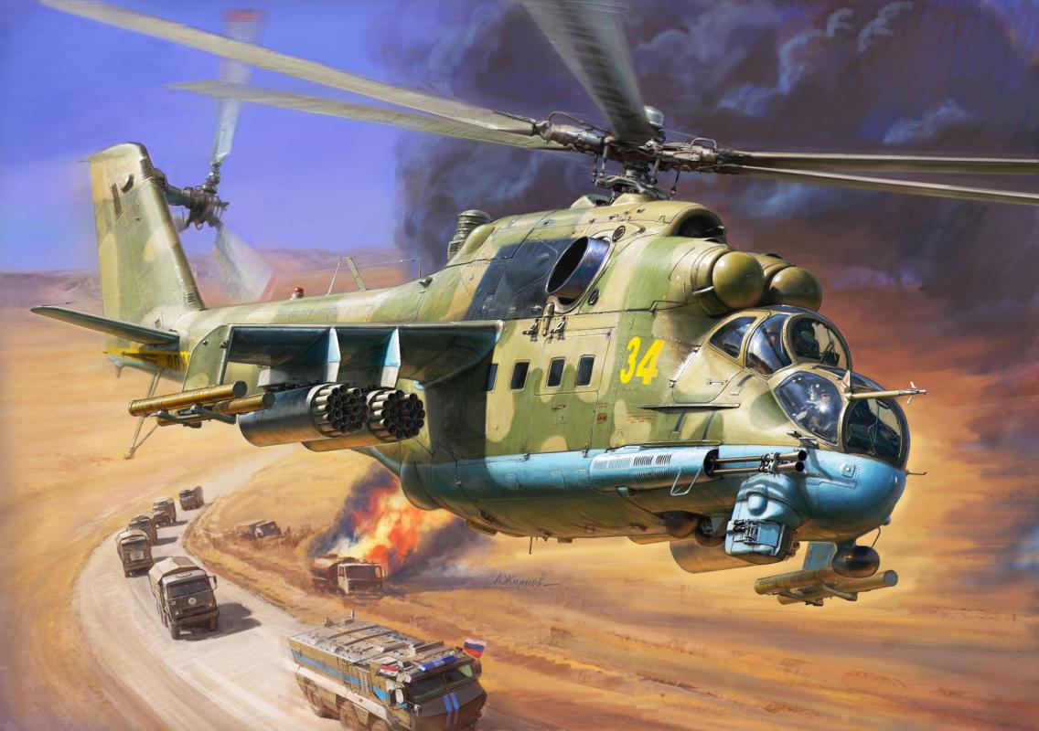 MIL - Mi 24P Helicopter MIL - Mi 24P Helicopter von Zvezda