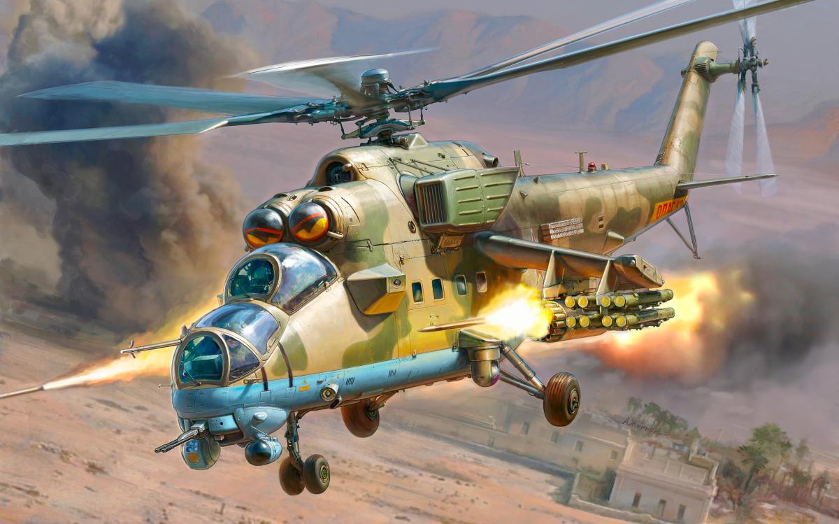 MIL Mi-35 M Hind E MIL Mi-35 M Hind E von Zvezda