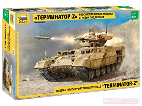 MONTAGEKIT KOMPATIBEL MIT Russian Military Machine FIRE Support Tanks Terminator-2 KIT 1:35 ZVEZDA Z3695 von Zvezda