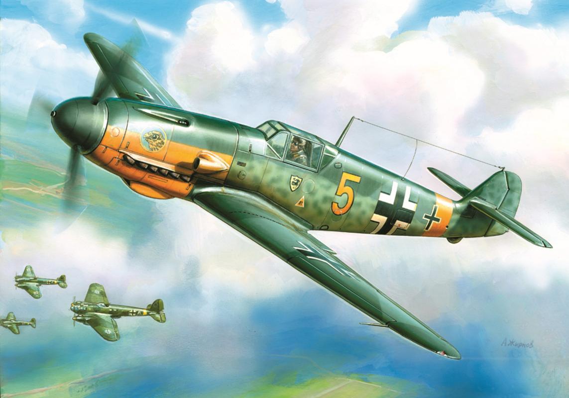 Messerschmitt Bf 109 F-2 Wargame AddOn Messerschmitt Bf 109 F-2 Wargame AddOn von Zvezda