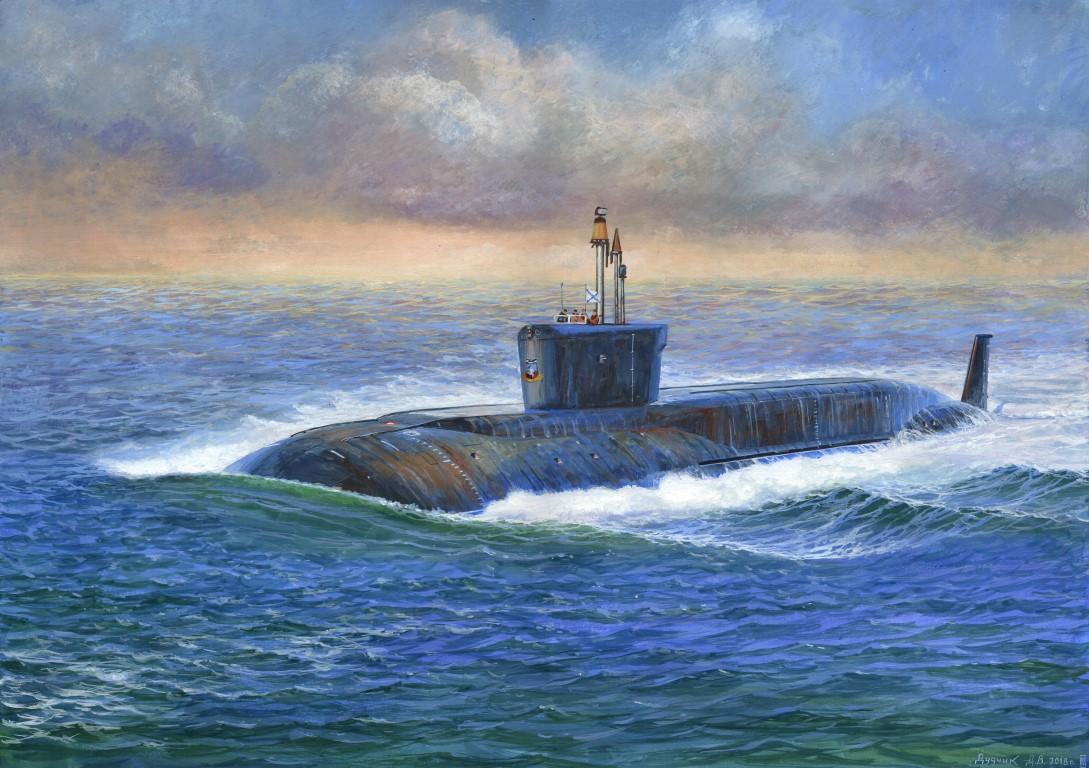 Nuclear Submarine Yuri Dolgorukij Nuclear Submarine Yuri Dolgorukij von Zvezda