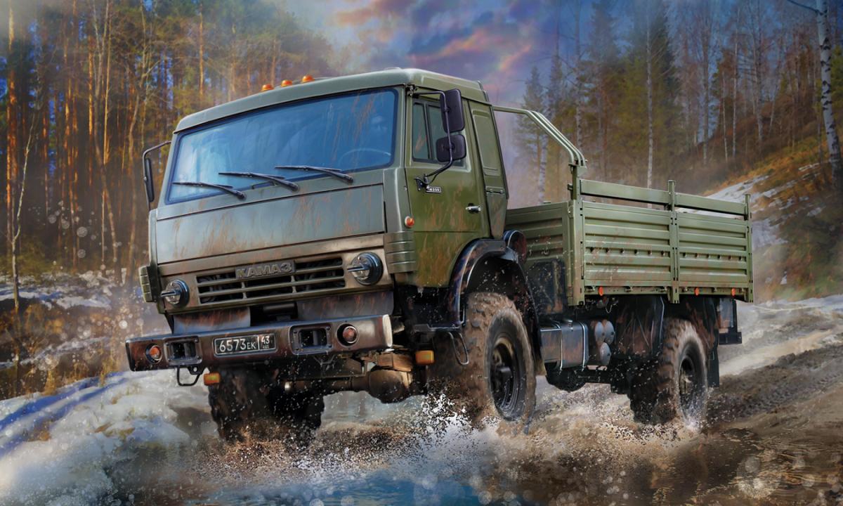 Russian 2Axle Military Truck K-4326 Russian 2Axle Military Truck K-4326 von Zvezda