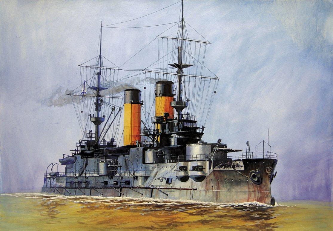 Russian Battleship `Borodino` Russian Battleship `Borodino` von Zvezda